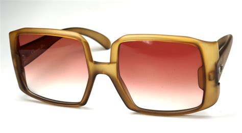 dior sonnenbrille 90 er jahre im lederetui|Vintage.